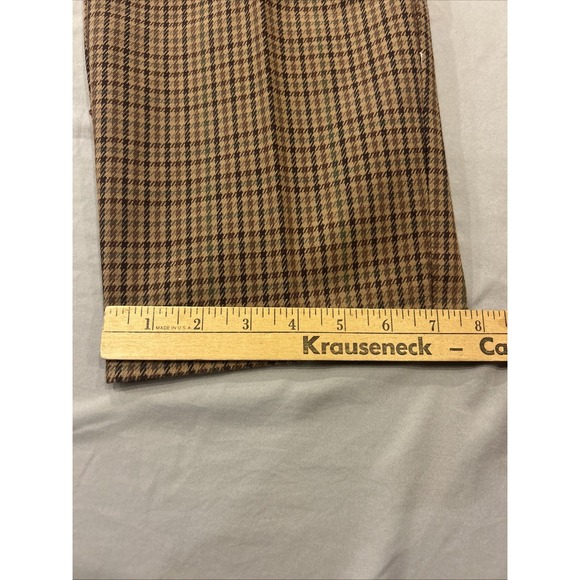 Vintage‎ Lauren Ralph Lauren Houndstooth Jeans 14 Straight Leg Old Money Classic - Picture 12 of 12